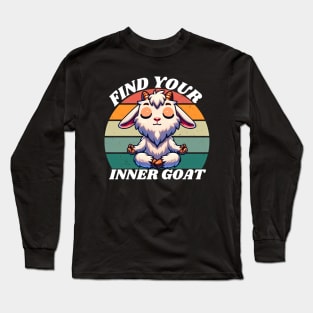 Find your inner goat 2024 Long Sleeve T-Shirt